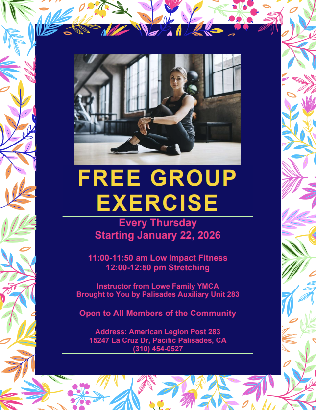 Exercise Class Flyer